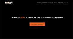 Desktop Screenshot of cedarrapidscrossfit.com
